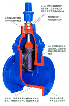 RVCX/SZ45X地下軟密封閘閥簡(jiǎn)圖